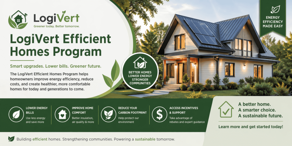 What Is LogisVert Efficient Homes Program? The LogiVert Efficient Homes Program